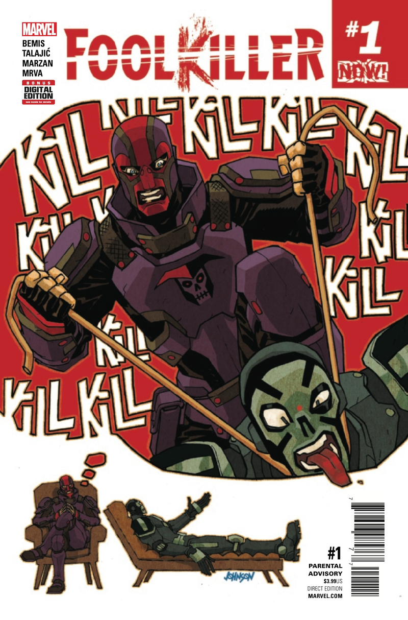 Image: Marvel Comics; cover by Dave Johnson